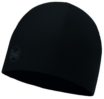 Превью  Шапка лыжная BUFF Microfiber & Polar Solid Black